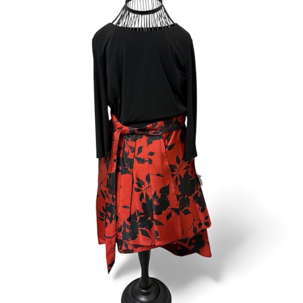 Holiday Floral Dress by R&K